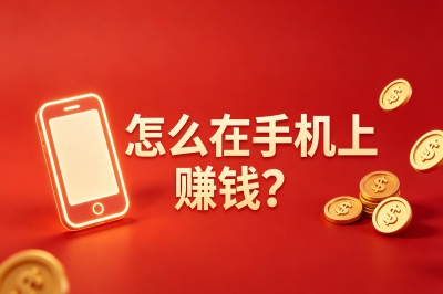 怎么在手机上赚钱?