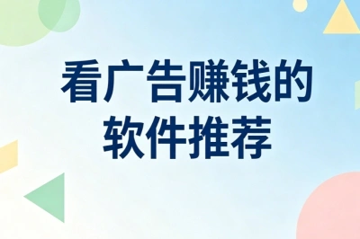 零碎时间轻松赚!看广告赚钱的软件推荐,2026实测靠谱软件