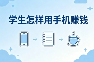 学生怎样用手机赚钱