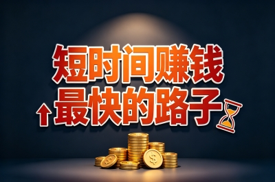 短时间赚钱最快的路子是什么?揭秘3个普通人可做的方法,日入500+不难