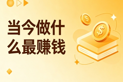 当今做什么最赚钱