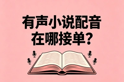 0门槛月入3000+!有声小说配音在哪接单?3大靠谱又高薪渠道分享