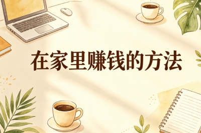 普通人必看!在家里赚钱的方法,5个正规副业稳定变现