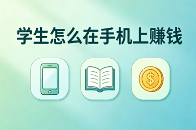 学生怎么在手机上赚钱