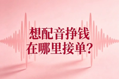 想配音挣钱在哪里接单?
