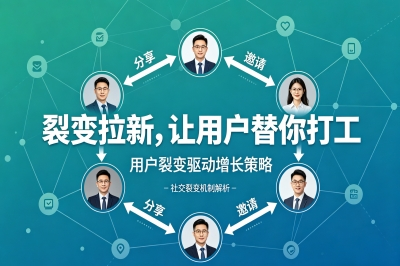 裂变拉新，让用户替你打工