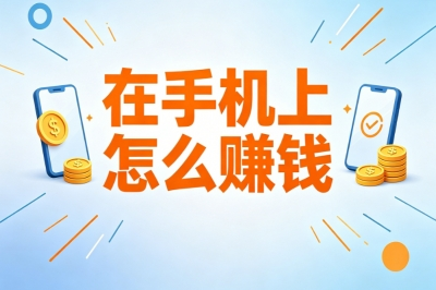 在手机上怎么赚钱