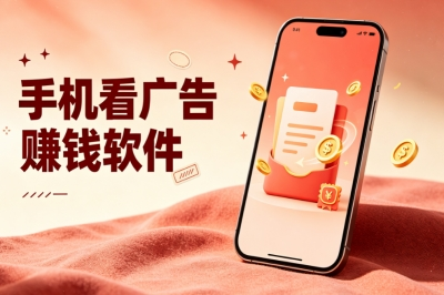 2026必看!5个手机看广告赚钱软件,动动手指就能赚