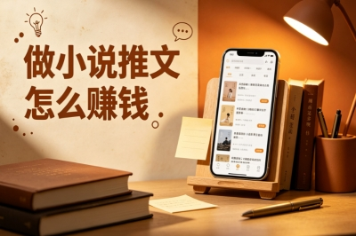 做小说推文怎么赚钱?普通人也能做!一篇带你看懂如何赚钱
