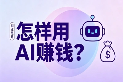 怎样用ai赚钱?5个冷门高收益赛道,普通人随手做也能日入300+