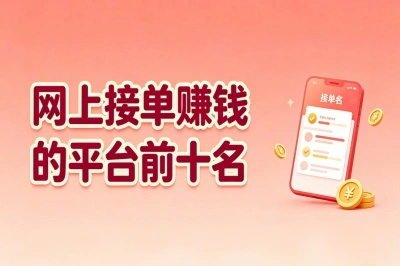 网上接单赚钱的平台前十名,低门槛副业月入3000,比想象中简单太多