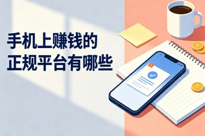 手机上赚钱的正规平台有哪些