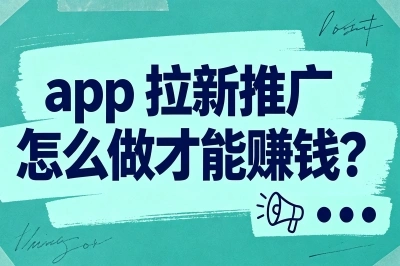 零成本暴利思路!app拉新推广怎么做才能赚钱?这5个技巧分享给你