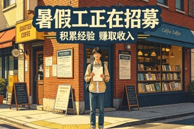暑假工正在招募