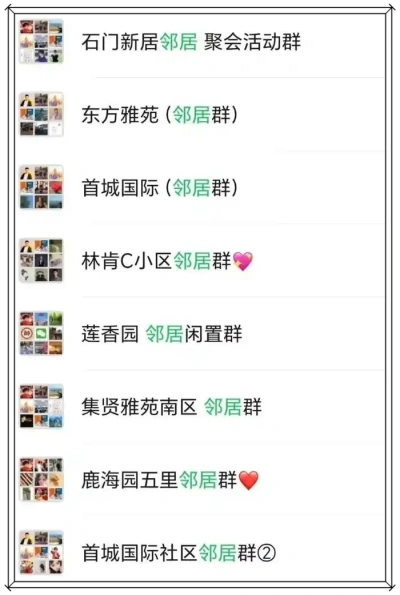 小区业主群