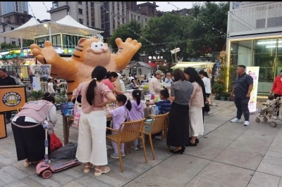 摆地摊