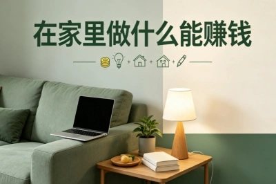 在家里做什么能赚钱?不用外出上班,分享5个真实可行的路子