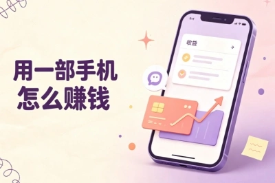 用一部手机怎么赚钱?不用专业技能,普通人可尝试的线上副业