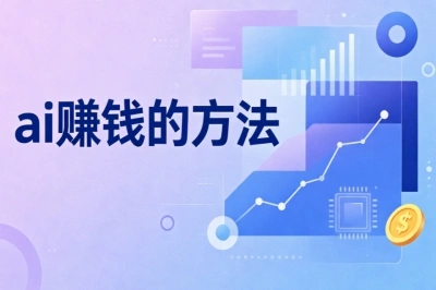 ai赚钱的方法有哪些?普通人低成本副业,在家就能上手