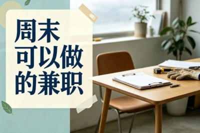 新手入门!周末可以做的兼职推荐,不用技能简单赚钱