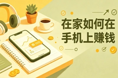 碎片时间就能做!在家如何在手机上赚钱?5个简单项目推荐