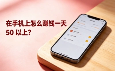 在手机上怎么赚钱一天50以上?推荐5个低门槛方法,宝妈在家也能做
