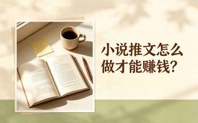零粉丝也能上手!小说推文怎么做才能赚钱?月入3000+的实操玩法