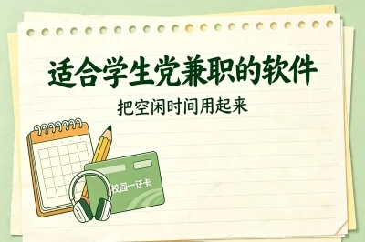 适合学生党兼职的软件有哪些?亲测5款碎片化赚钱app,生活费自己挣