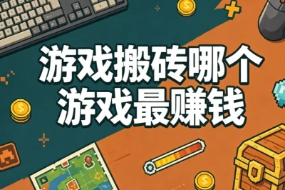 新手必看!游戏搬砖哪个游戏最赚钱?普通人可上手游戏推荐