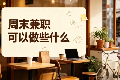 时间少也能增收!周末兼职可以做些什么?低门槛副业推荐