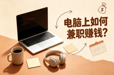 电脑上如何兼职赚钱?下班后做这5个低门槛副业,每月生活费多赚2000