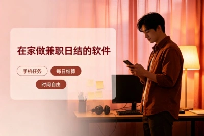 在家做兼职日结的软件有哪些?闭眼冲这5个app,一天轻松赚200