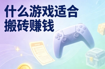 什么游戏适合搬砖赚钱?零门槛游戏推荐,普通人也能上手