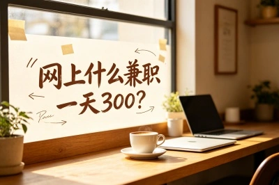 网上什么兼职一天300?挖到5个宝藏兼职,普通人也能稳定变现