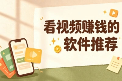 手机在家做!5个看视频赚钱的软件推荐,简单易上手