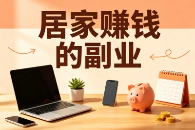 居家赚钱的副业有哪些?5个靠谱兼职推荐,利用空余时间变现