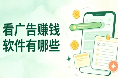 看广告赚钱软件有哪些?2026整理分享,简单上手软件名单