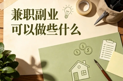 业余时间增收!兼职副业可以做些什么?整理5款易上手靠谱方向
