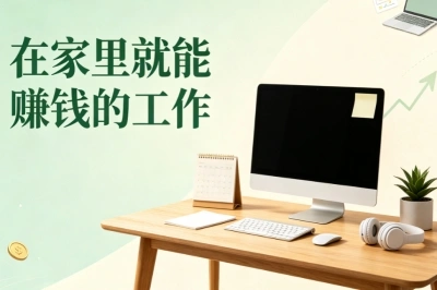 2026必看!在家里就能赚钱的工作,普通人碎片时间可做