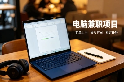 电脑兼职项目有哪些?精选5个闷声赚钱的路子,适合普通人长期做