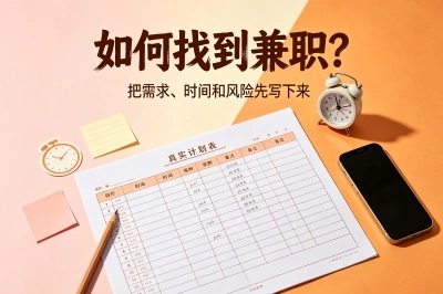 如何找到兼职?