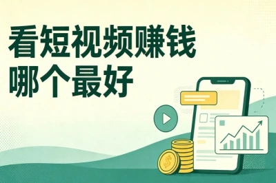 空闲时间赚!看短视频赚钱哪个最好?零门槛副业平台大盘点