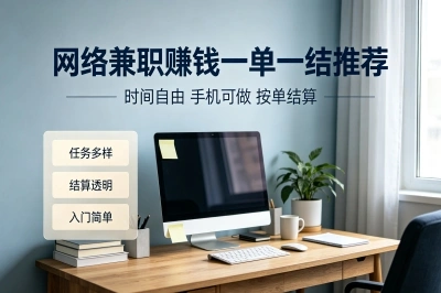 网络兼职赚钱一单一结推荐,首选这5个正规副业,宝妈学生党都能做