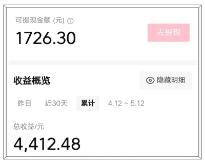 收益概览