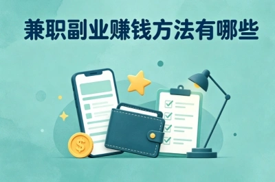 新手必看!兼职副业赚钱方法有哪些?整理适合小白的靠谱项目