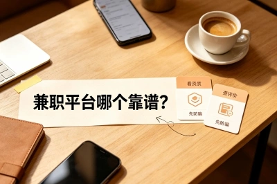 兼职平台哪个靠谱?5个大家都在用的正规平台,零门槛日赚300+