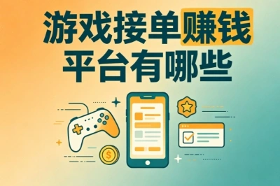 游戏接单赚钱平台有哪些?适合普通人,新手兼职接单渠道分享