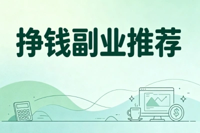 挣钱副业推荐!下班空余时间变现,小白友好的副业方向整理