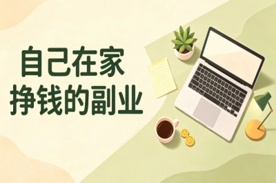 自己在家挣钱的副业有哪些?零门槛适合普通人,碎片时间就能上手