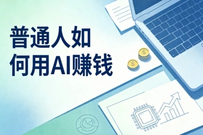 普通人如何用ai赚钱?分享5个靠谱副业,零基础也能上手